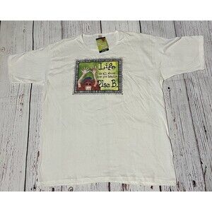 Suzy Toronto Life Is All About How You Handle Plan B T-Shirt NWT Size XL